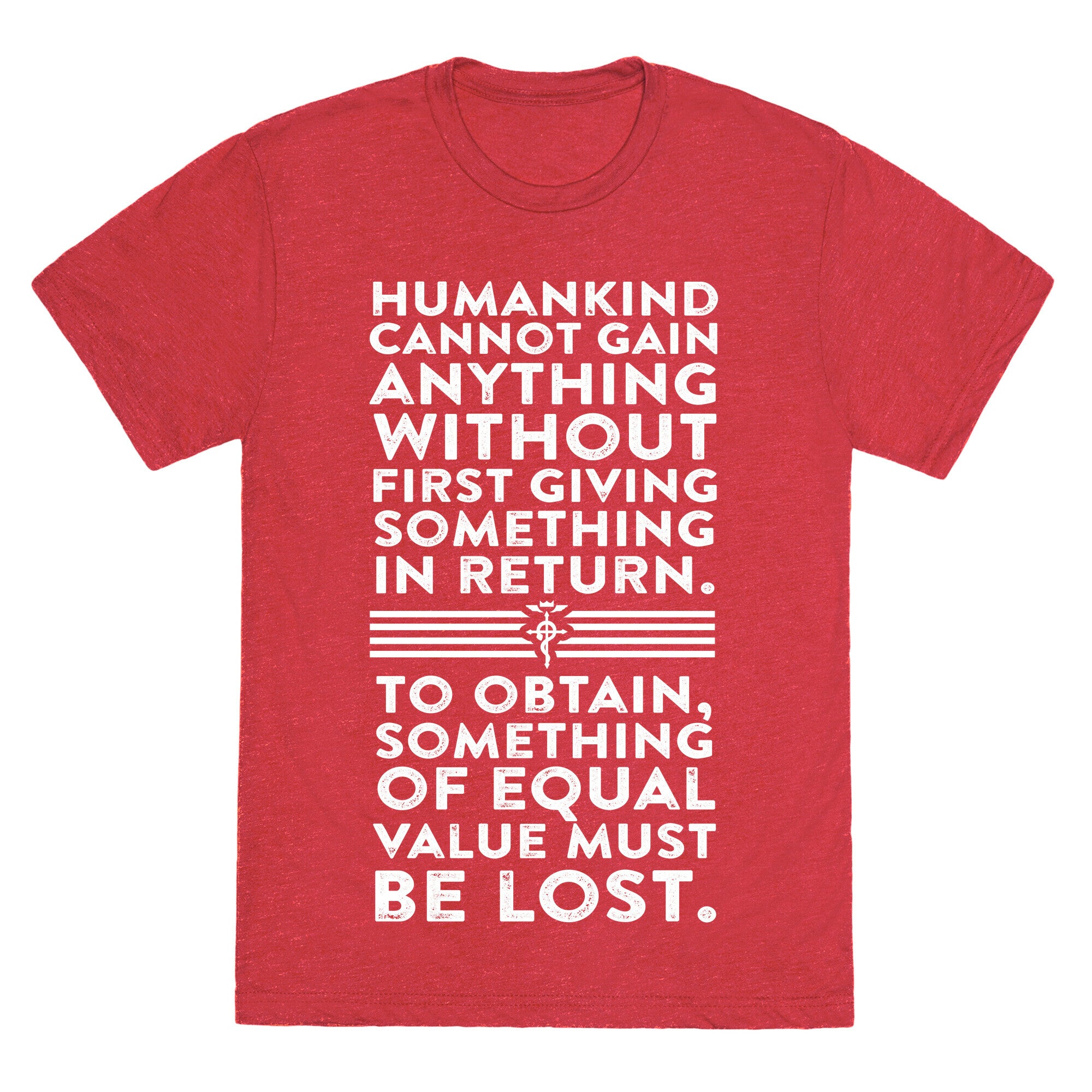 The First Law of Alchemy Unisex Triblend Tee